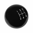 Hurst Shift Knob - Black 5 Speed M12x1.75 Threads - 1630114 for 1999-2002 Ford Mustang black manual transmission