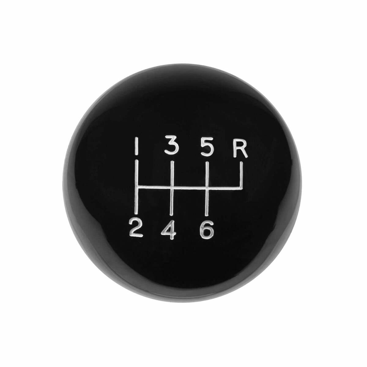 Hurst Shift Knob - Black 6-speed 3/8-16 Threads - 1631040