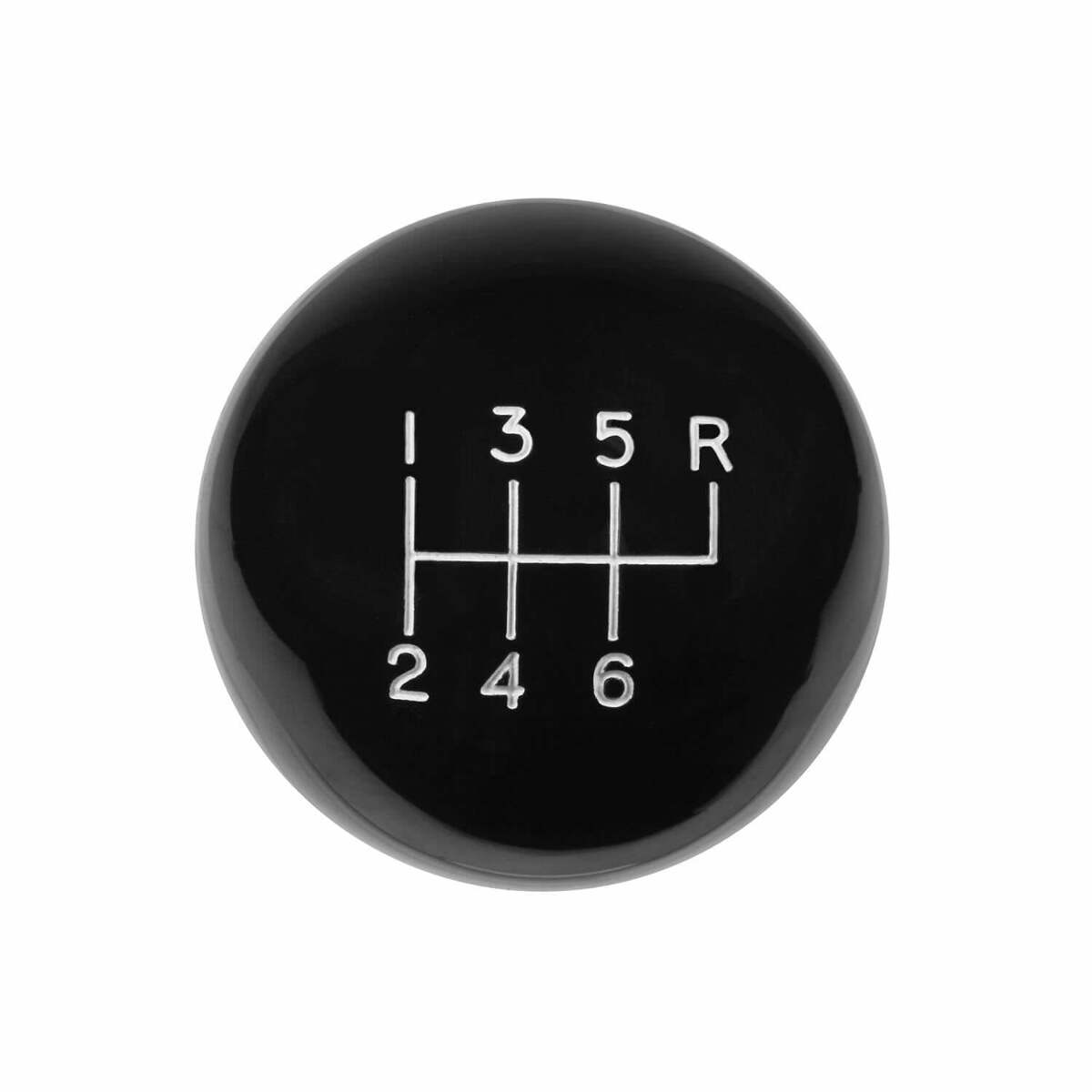 t Hurst Shift Knob - Black 6 Speed 9/16-18 Threads - 1630156 Hurst
