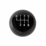 t Hurst Shift Knob - Black 6-speed M12 x 1.25 Threads - 1631225 Hurst