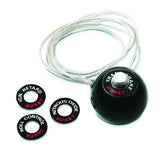 Hurst Shift Knob - Black 7/16 - 20 Threads - 12 Volt Switch - 1630050 black manual transmission