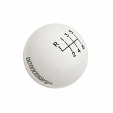 Hurst Shift Knob - White 6-speed M12x1.25 Threads - 1630225 for 2015-2020 Ford Mustang manual transmission