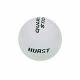 Hurst Shift Knob - White Quarter Stick - 1631036 manual transmission