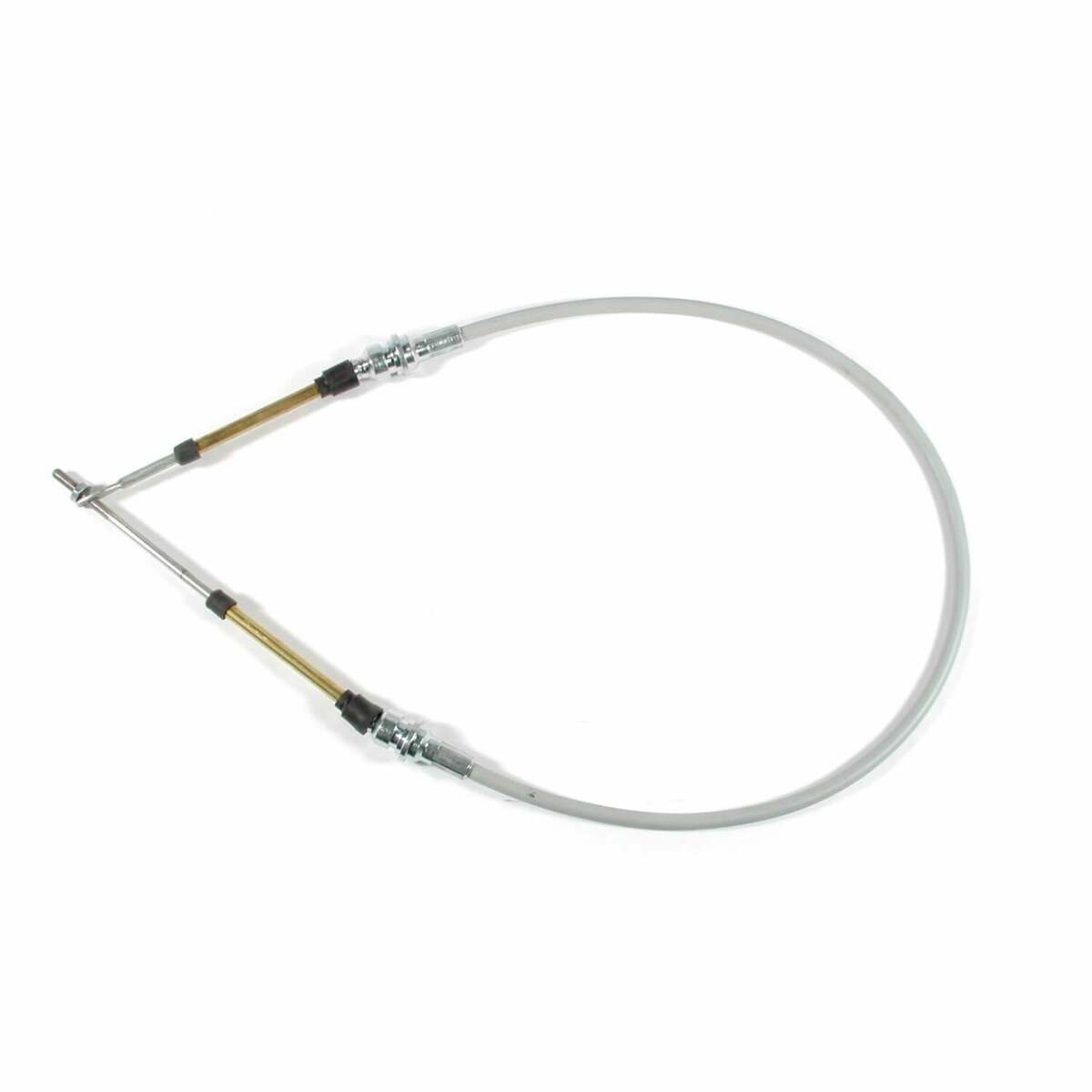 Hurst Quarter Stick Shifter Cable - 3-Foot Length - Grey - 5000023 stainless steel automatic transmission pistol grip