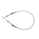 Hurst Quarter Stick Shifter Cable - 3-Foot Length - Grey - 5000023 stainless steel automatic transmission pistol grip