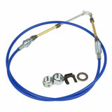 Hurst Quarter Stick Shifter Cable - 5-Foot Length - Blue - 5000029 for Camaro stainless steel automatic transmission pistol grip