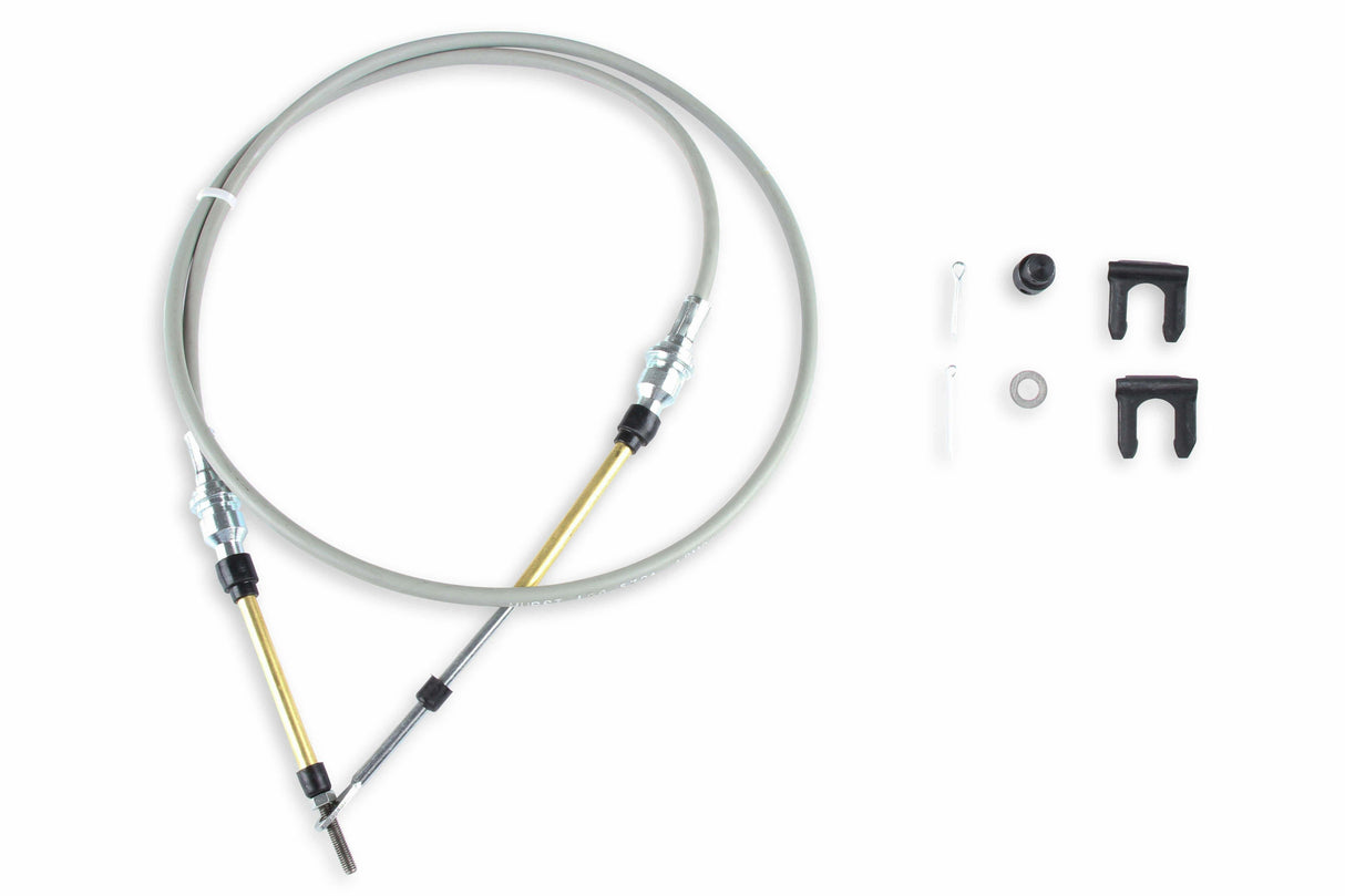 Hurst Shifter Cable - 5-Foot Length - Grey - 5000025