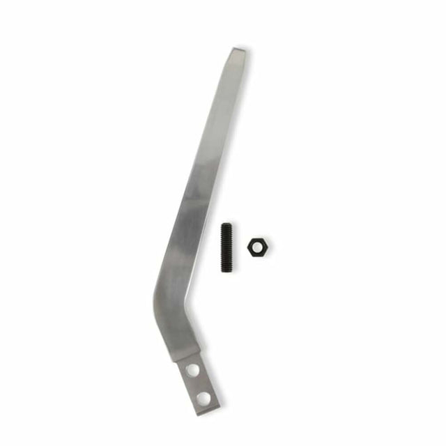 Hurst Shifter Stick-Tube Style 10-in Tall 5.5in Set-Back Raw Aluminum - 53902HST aluminum manual transmission