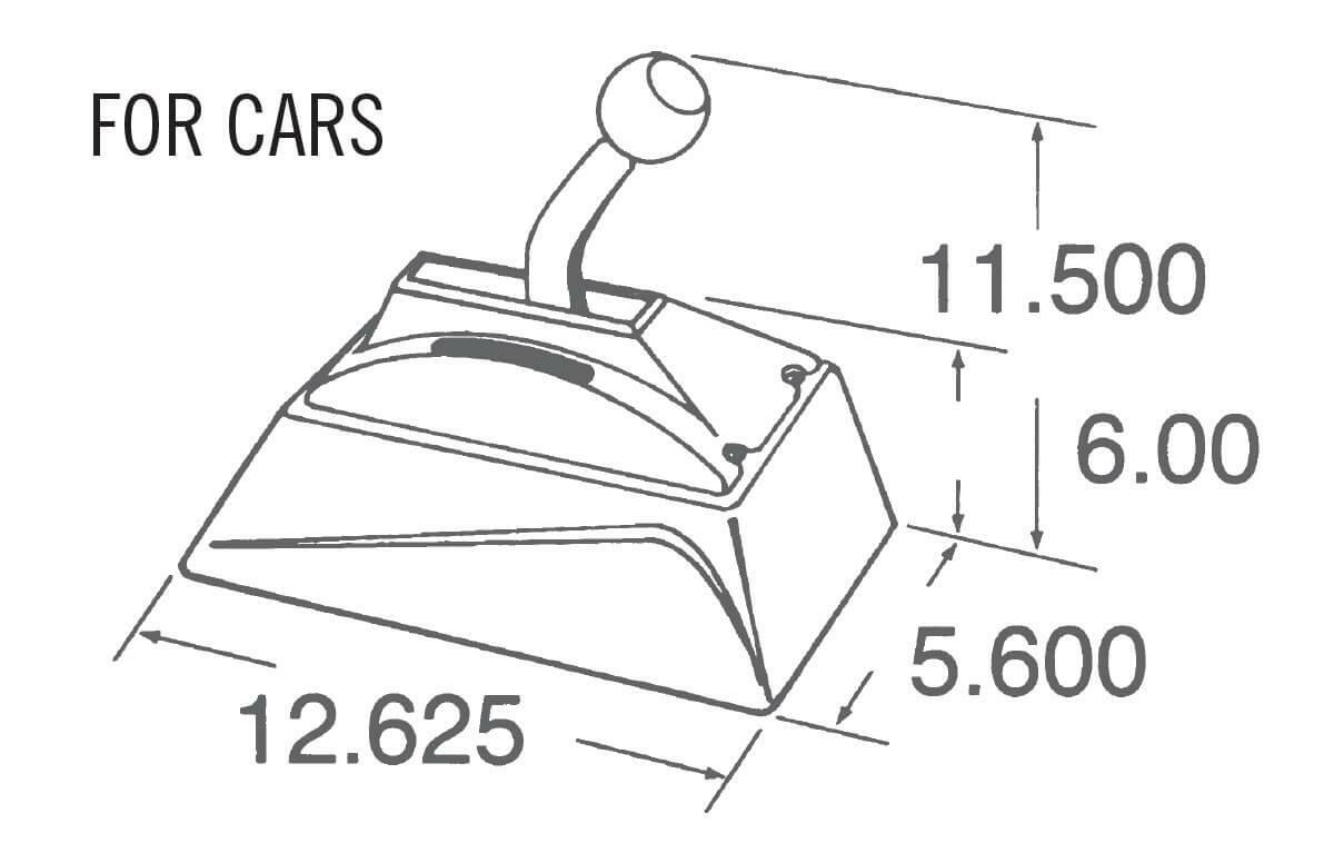 Hurst V-Matic 3 Ratchet Shifter - 3838530