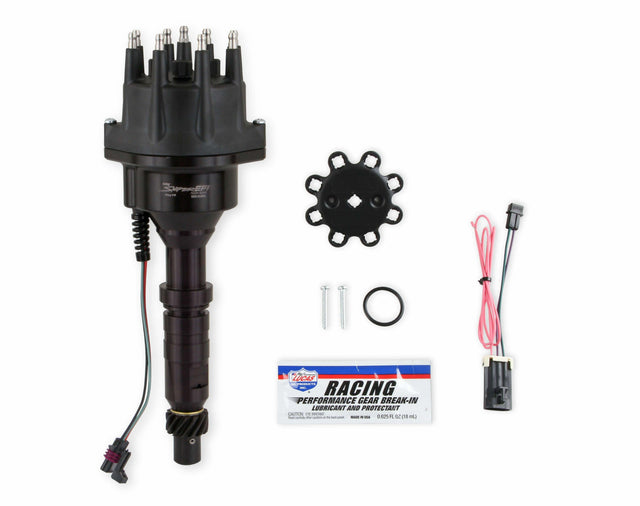 Hooker performance muffler black aluminum nailhead-565-313bk