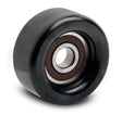Hooker performance muffler black aluminum pulley-97-150