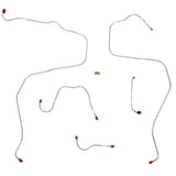 1997-00 Ford E-150 Econoline Front Brake Line Kit Steel - IKT0001OM