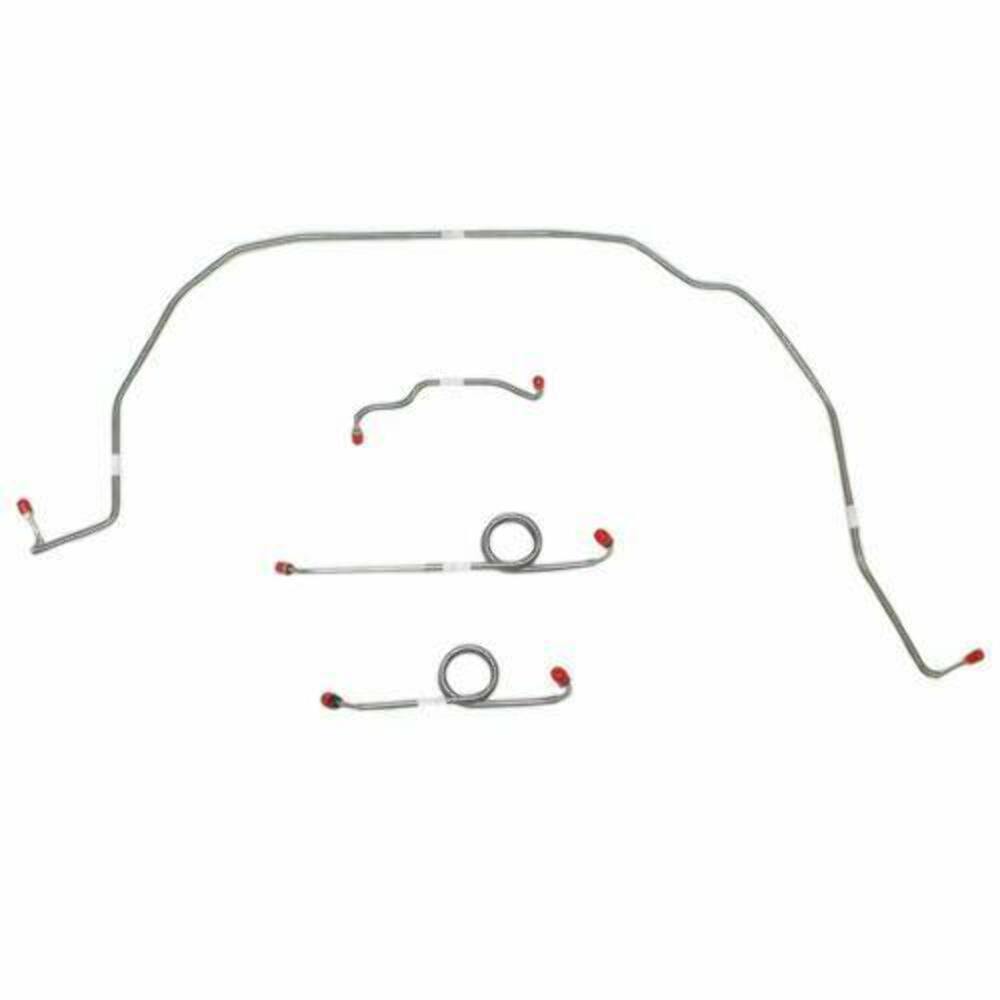 Front Brake Line Kit for 1974 Bricklin SV-1 stainless steel
