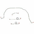 Front Brake Line Kit for 1974 Bricklin SV-1 stainless steel