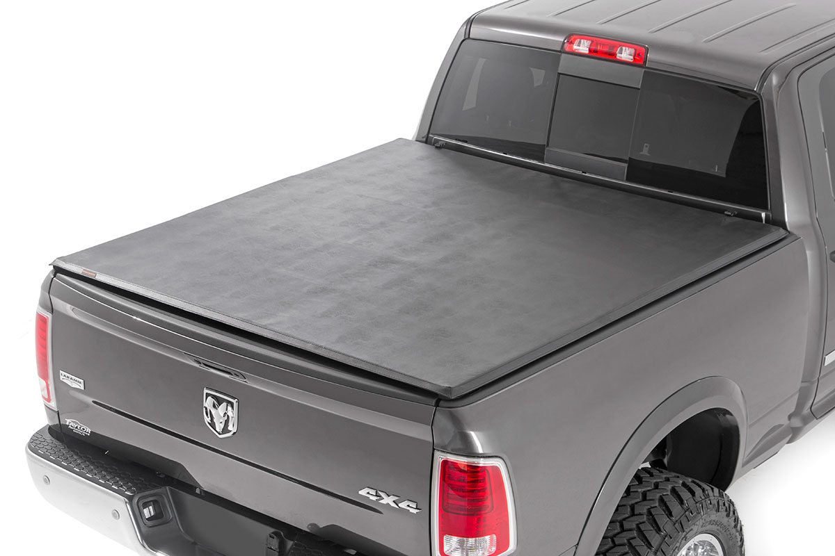 Soft Tri-Fold Bed Cover for 2010-2018 Ram 1500 by Rough Country