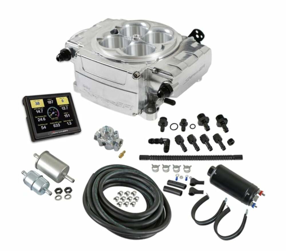 Holley Sniper EFI Throttle Body for Ford stainless steel