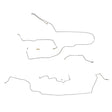 Intermediate Brake Line Kit for 2002-2007 Jeep Liberty ABS 4WD stainless steel