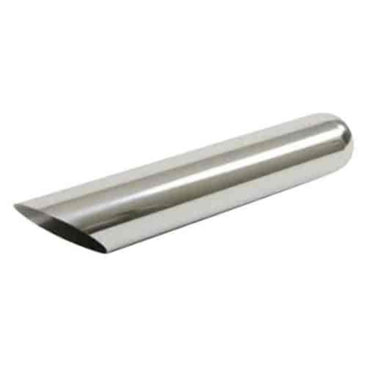 Jones Exhaust IRAC518 Chrome Exhaust Tip Rolled Angled 5"