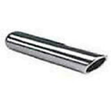 Jones Exhaust performance muffler 4 inch polished chrome universal irac7018