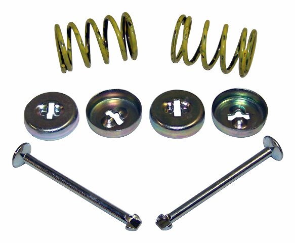 Vintage - Metal Silver Brake Shoe Hold Down Kit J0120239