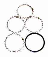 Vintage - Metal Unpainted Piston Ring Set - J0941886