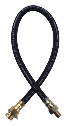 Jeep Vintage - Metal Black Brake Hose J0991360