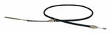 Vintage - Metal Black Parking Brake Cable steel J0999898