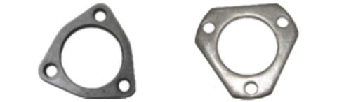 Exhaust Flange; 2-Port; 2 11/16-Center; 21/32X17/32-Bolt; 3 11/16X 5/16-J15326 center-21-32x17-32-bolt-3-11-16x-5-16-j15326