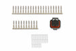 Hooker performance muffler kit-570-344