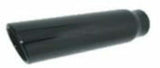 Jones Exhaust rolled edge exhaust tip stainless steel steel black chrome j304012rack-black-stainless-steel-exhaust-tip-rolled-angled-4 3 inch
