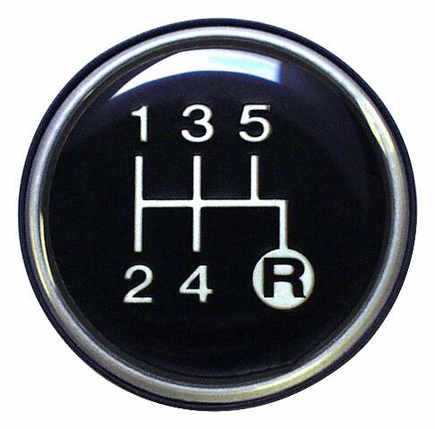 Jeep Vintage - Plastic Black Shift Knob Insert J3241073