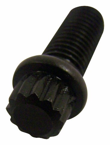 Vintage - Metal Black Universal Joint Strap Bolt J4006698
