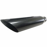 Jones Exhaust rolled edge exhaust tip stainless steel steel black chrome j4718ack-black-stainless-steel-exhaust-tip-rolled-angled-3-5 4 inch