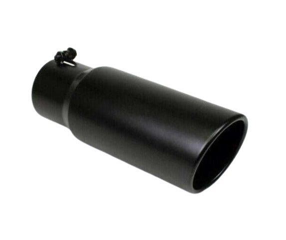 Jones Exhaust performance muffler 4 inch stainless steel steel universal j506015rbk