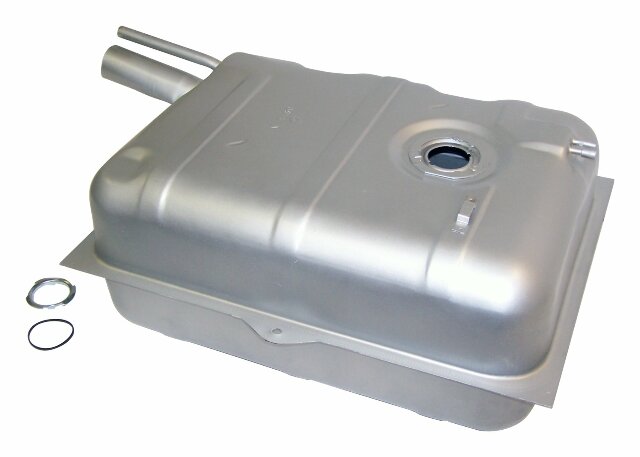 Vintage - Steel Silver Fuel Tank - J5355314