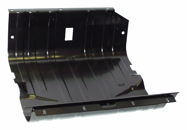 Vintage - Steel Black Fuel Tank Skid Plate J5357023