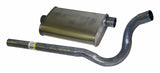 Jeep Vintage - Metal Silver Muffler & Tailpipe J5362725