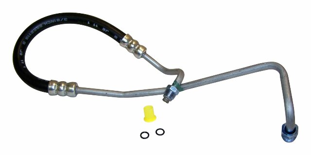 Vintage - Metal Black Power Steering Pressure Hose J5370016