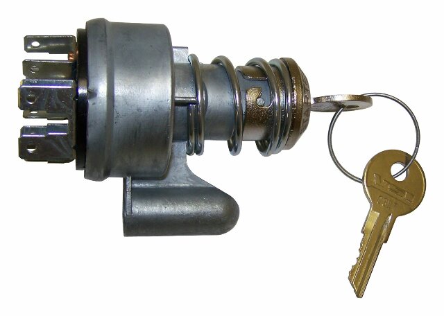 Jeep Vintage - Metal Silver Ignition Switch steel J5454951