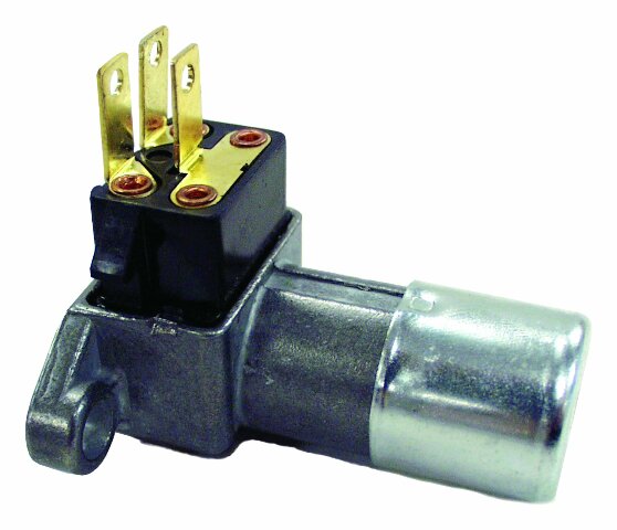 Vintage - Metal Black headlight assembly Dimmer Switch J5461816