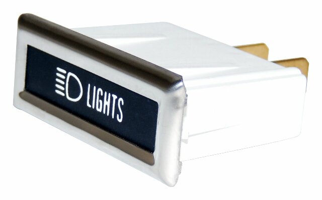 Jeep Vintage - Metal Black Dash Light J5752813