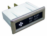 Vintage - Metal Black Dash Light - J5752818
