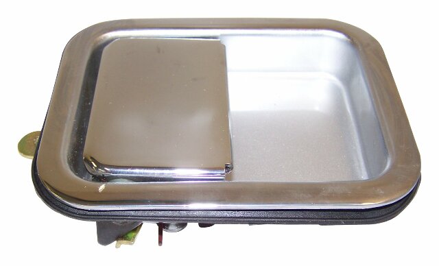 Vintage - Steel Chrome exterior door handle assembly J5758172