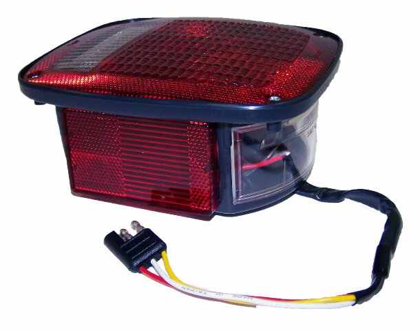 Jeep Vintage - Plastic Red tail light assembly J5758255