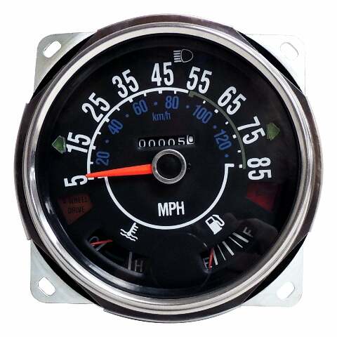Jeep Vintage - Metal Black Speedometer Assembly J5761110