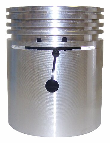 Vintage - Metal Piston & Pin steel J8121654