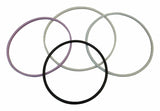 Vintage - Rubber Unpainted Steering Box Seal Kit - J8125039
