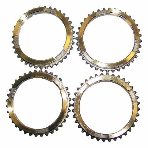Vintage - Metal Zinc Synchronizer Blocking Ring Set J8132378