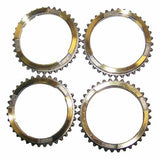 Vintage - Metal Zinc Synchronizer Blocking Ring Set J8132378