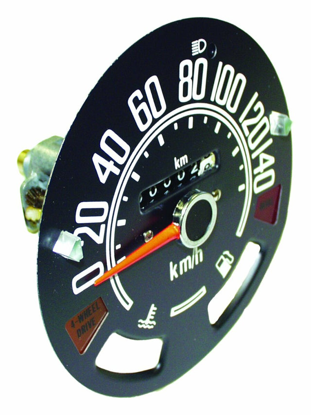 Jeep Vintage - Metal Black Speedometer J8134186